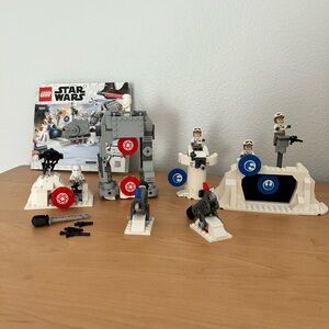 Lego Star Wars set 75241 Action Battle Echo Base Defense used